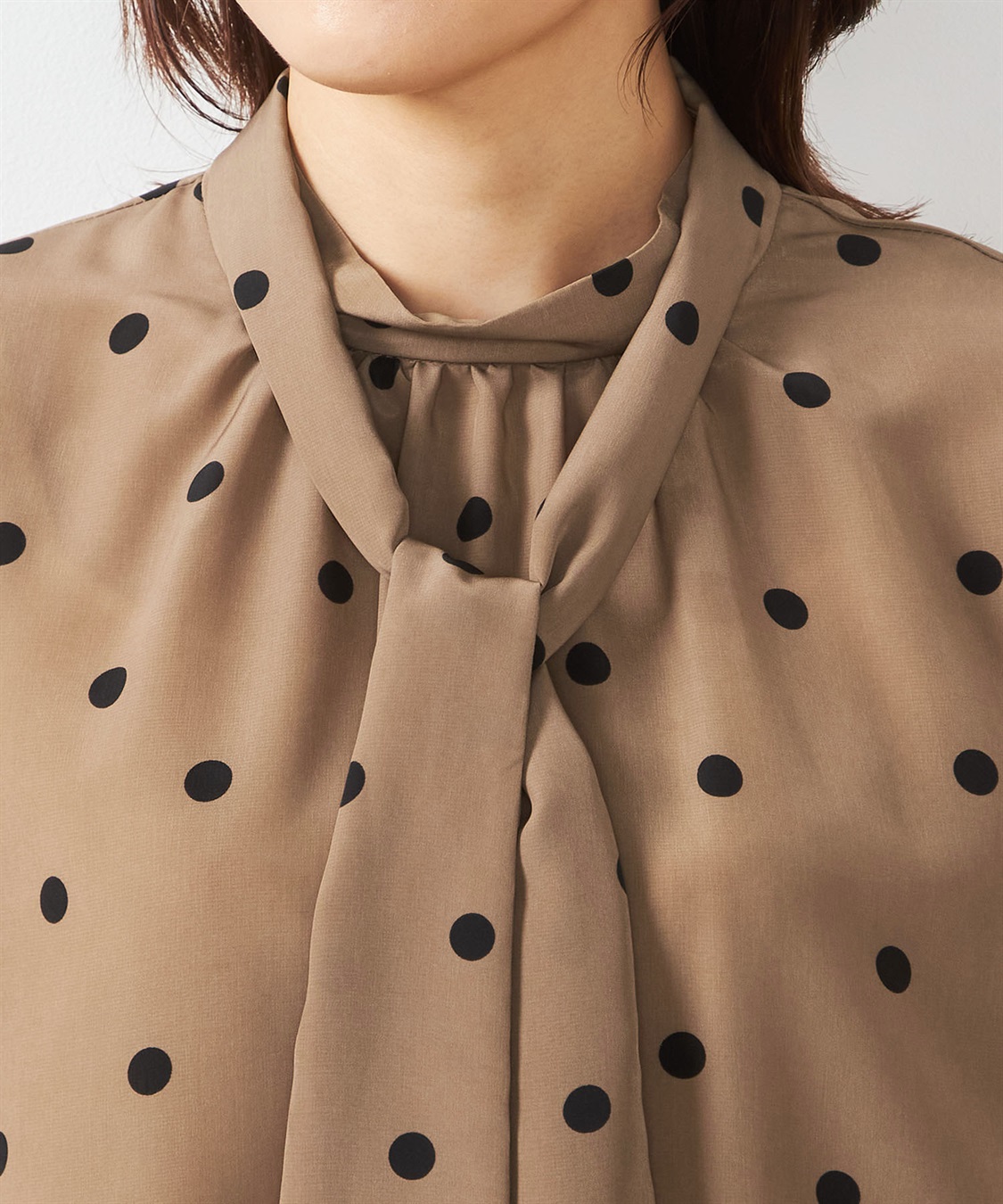 A/C DESIGN BY ALPHA CUBIC 2WAYボウタイブラウス_sub_5