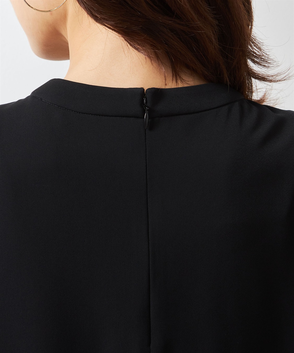 A/C DESIGN BY ALPHA CUBIC メタルパーツ付きボウタイブラウス_sub_4