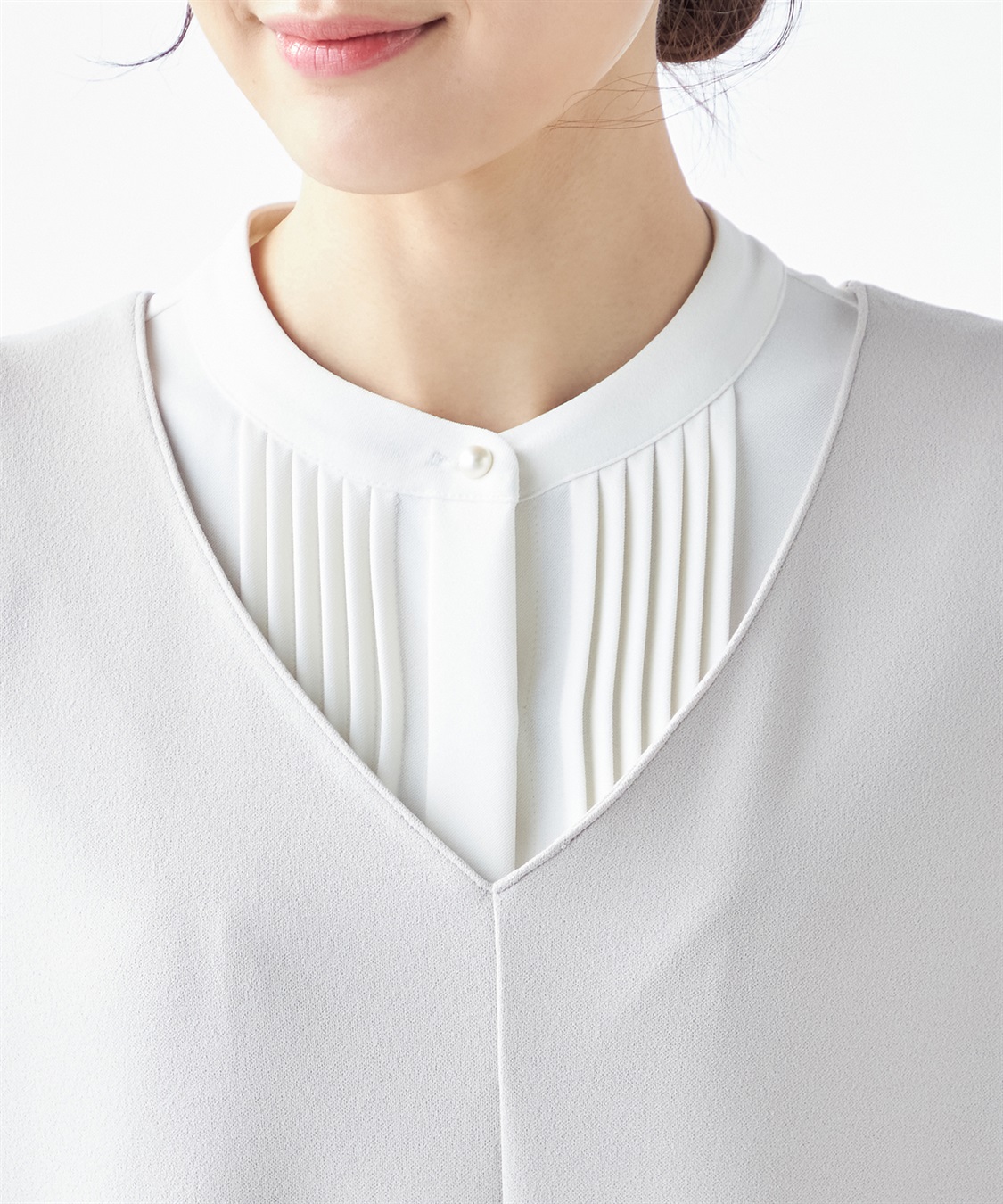 A/C DESIGN BY ALPHA CUBIC Vネックジャンパースカート_sub_4