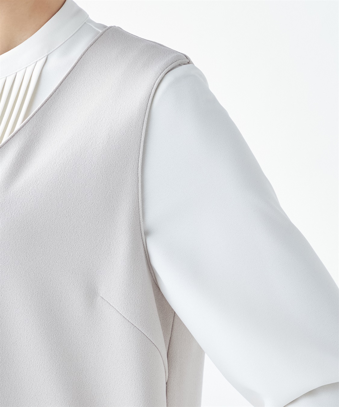 A/C DESIGN BY ALPHA CUBIC Vネックジャンパースカート_sub_5