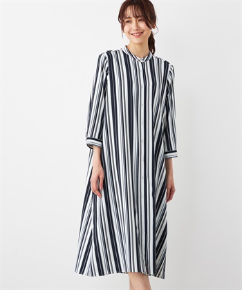 A.P.C. アーペーセー シャツワンピース 36(S位) 青系(ストライプ) 【古着】【中古】の通販 by RAGTAG online｜ラクマ