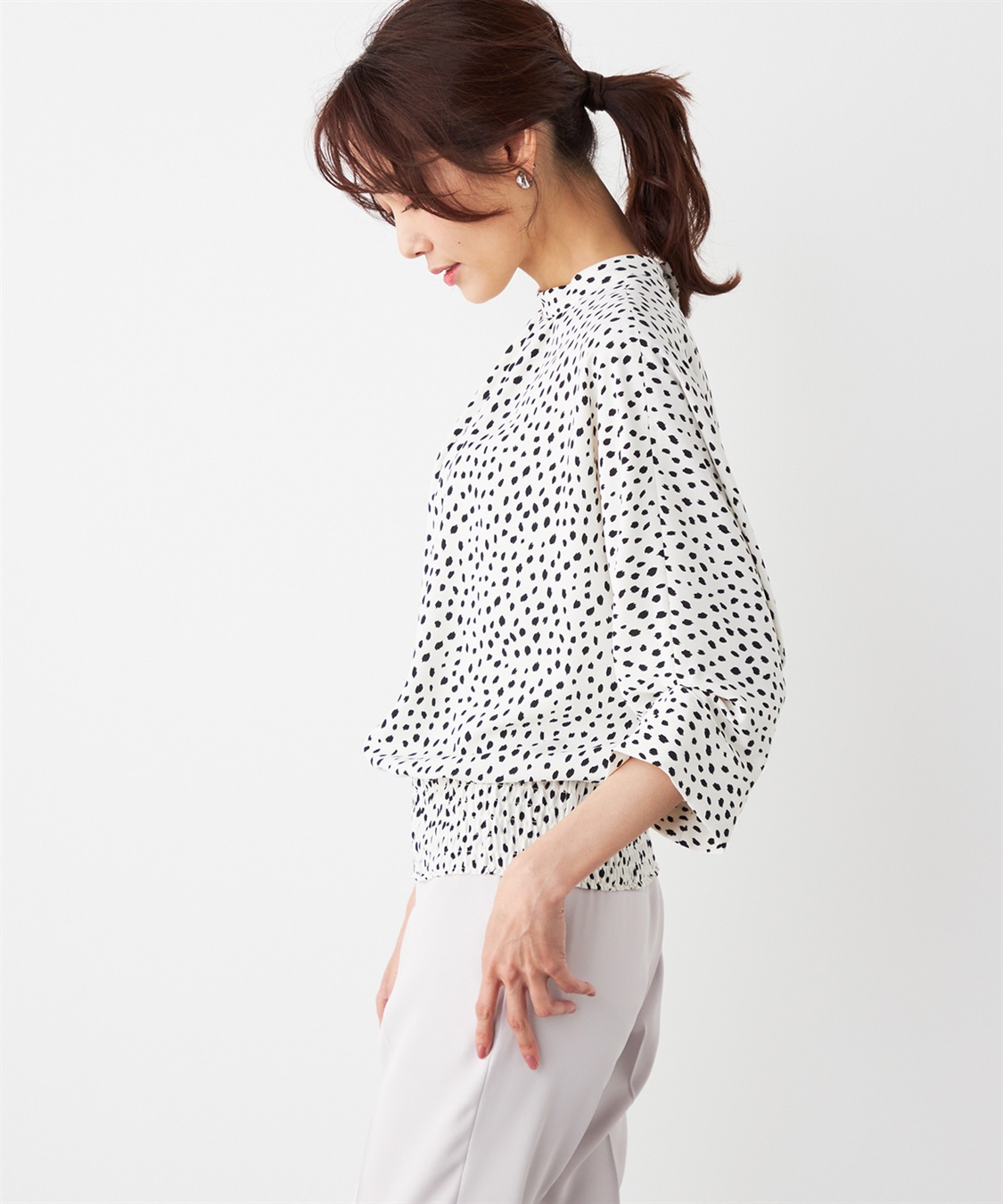 A/C DESIGN BY ALPHA CUBIC ドルマンブラウス_sub_1