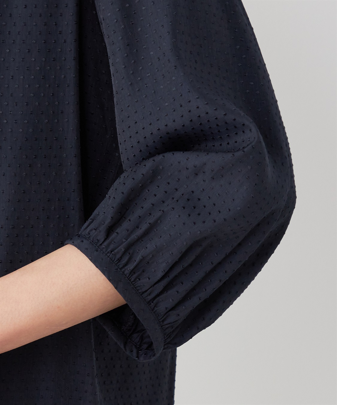 A/C DESIGN BY ALPHA CUBIC ドットブラウス_sub_5