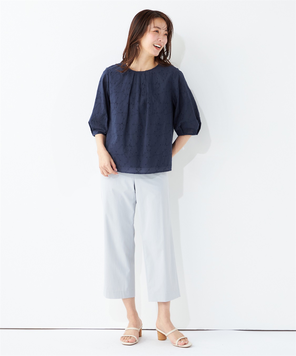 A/C DESIGN BY ALPHA CUBIC 刺しゅうブラウス_sub_12