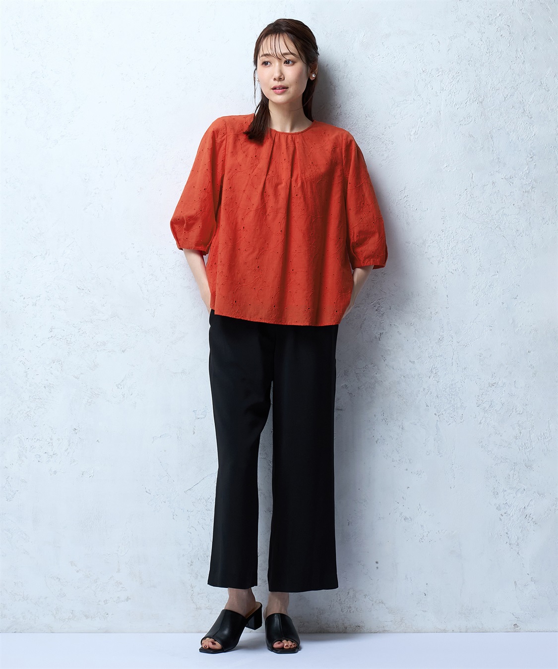 A/C DESIGN BY ALPHA CUBIC 刺しゅうブラウス_sub_13