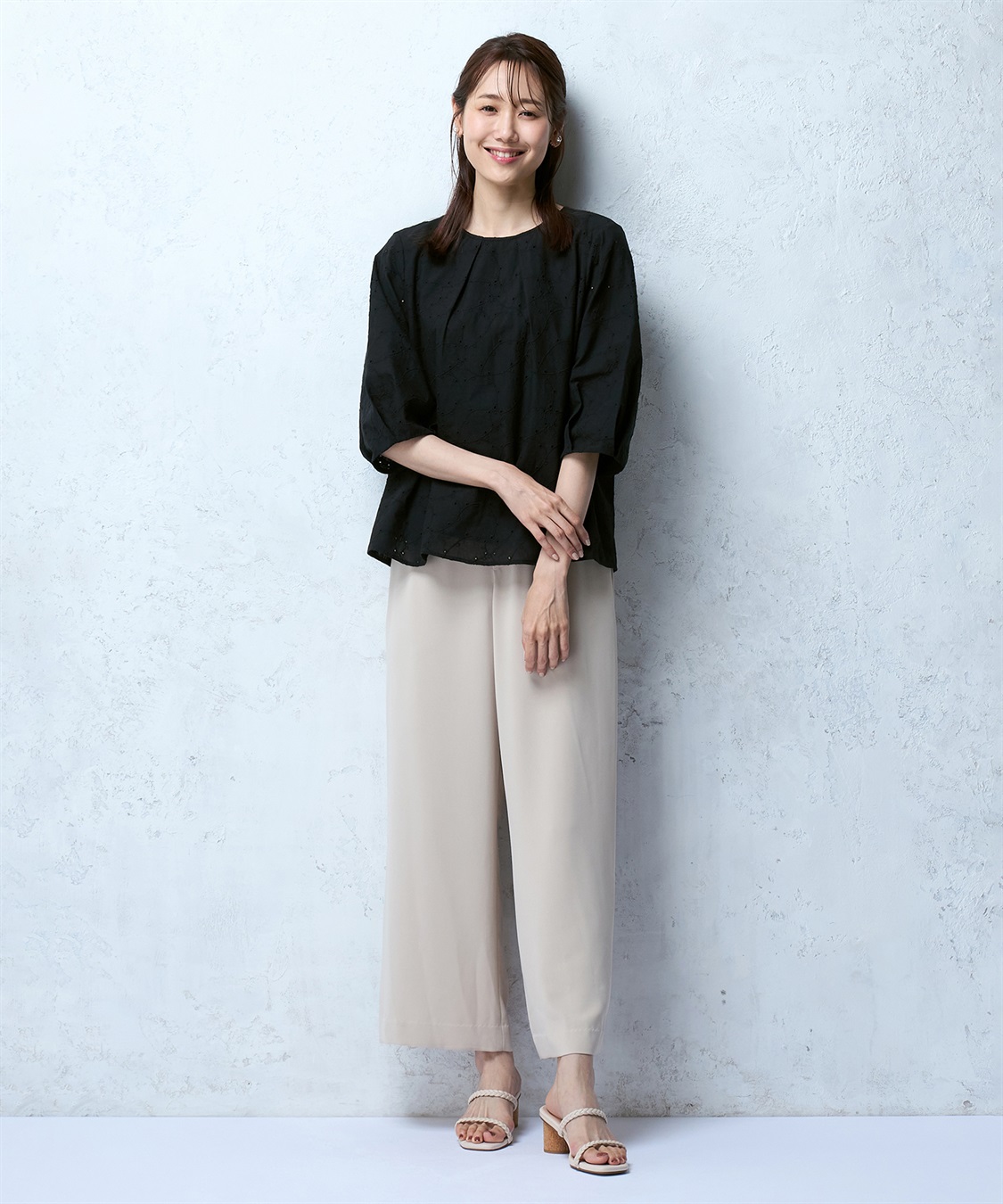 A/C DESIGN BY ALPHA CUBIC 刺しゅうブラウス_sub_16