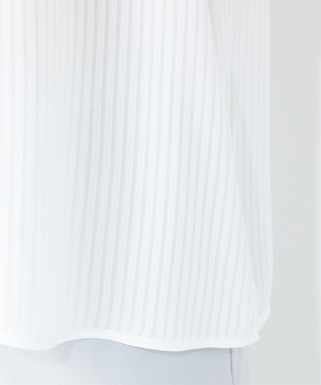 ✨美品＊CLOTH＆CROSS リネンブラウス　　ストライプ　M〜L ストライプカットソーブラウス A/C DESIGN BY ALPHA CUBIC