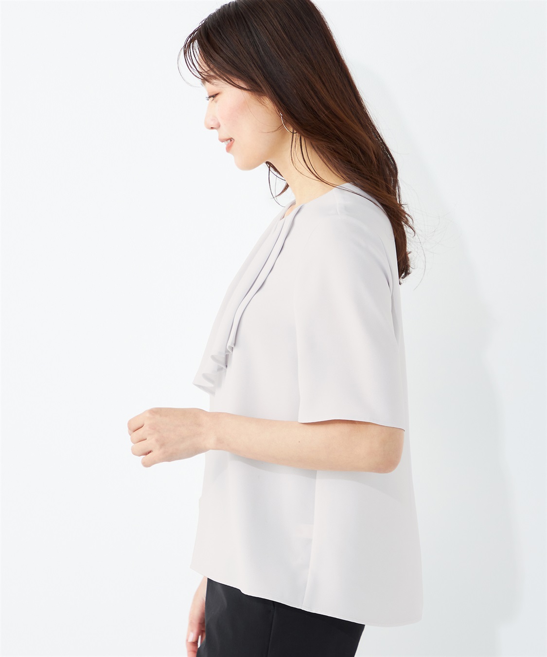 A/C DESIGN BY ALPHA CUBIC フリルブラウス_sub_1