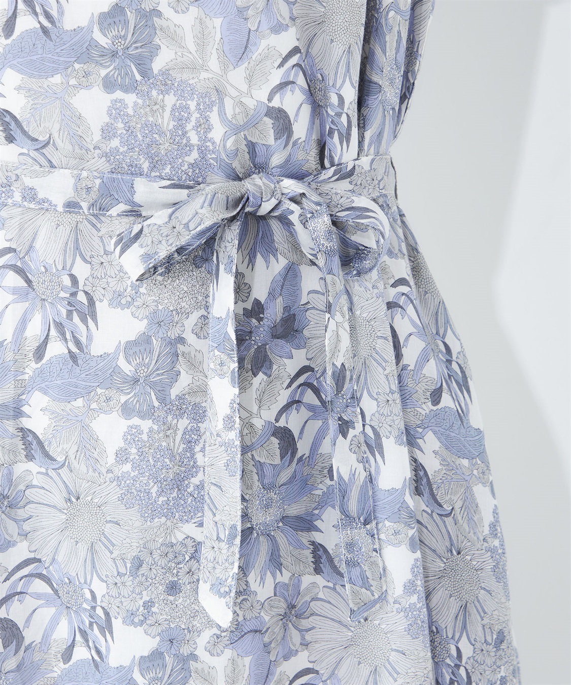 A/C DESIGN BY ALPHA CUBIC リバティプリントクルーネックワンピース_sub_8