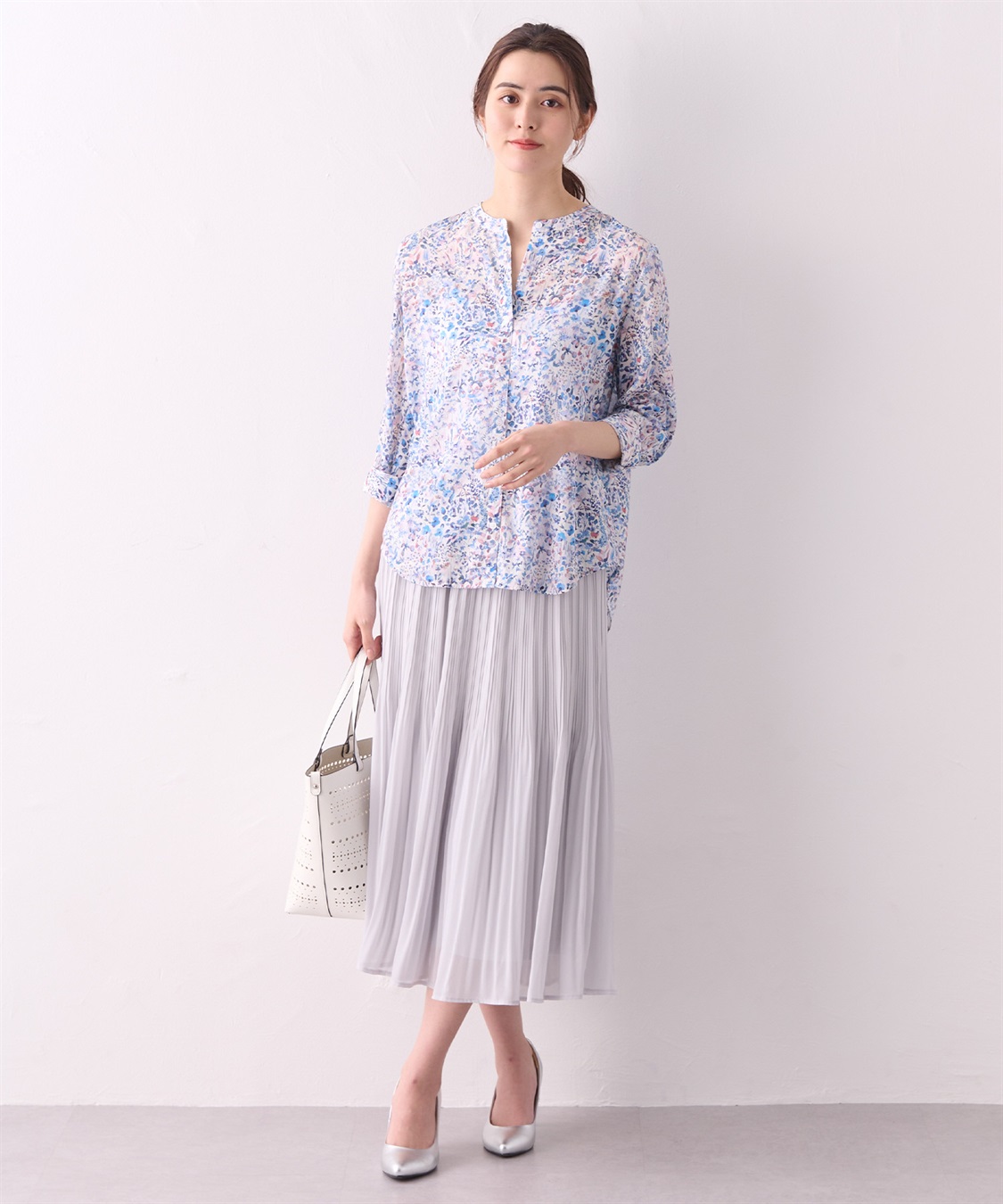 A/C DESIGN BY ALPHA CUBIC リバティプリントブラウス _sub_25