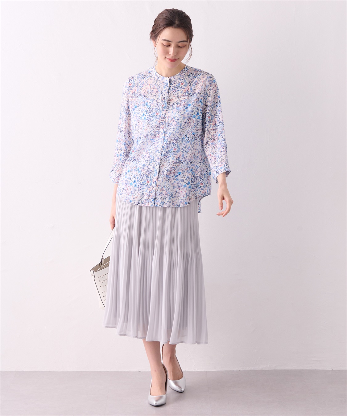 A/C DESIGN BY ALPHA CUBIC リバティプリントブラウス _sub_26