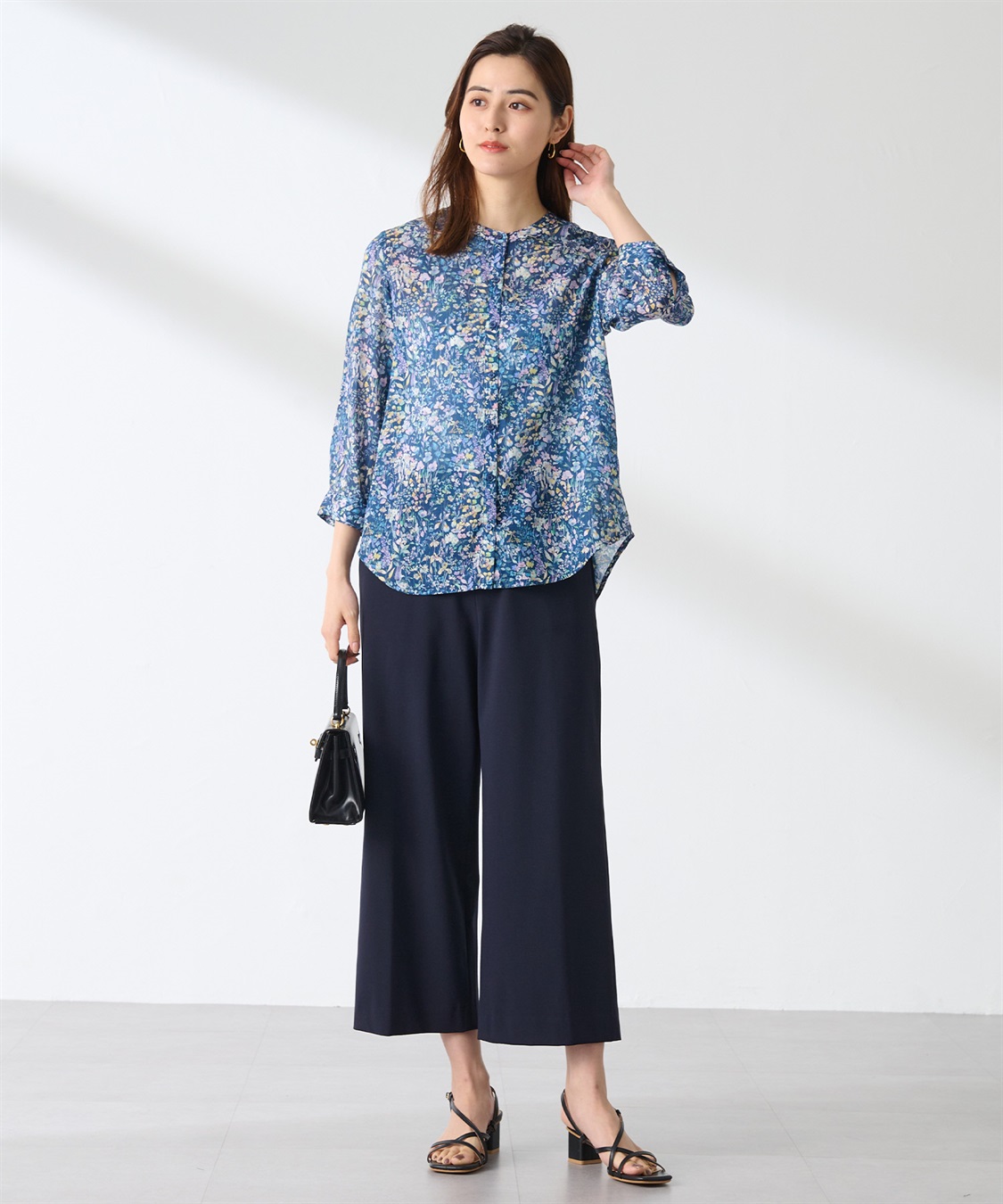 A/C DESIGN BY ALPHA CUBIC リバティプリントブラウス _sub_29