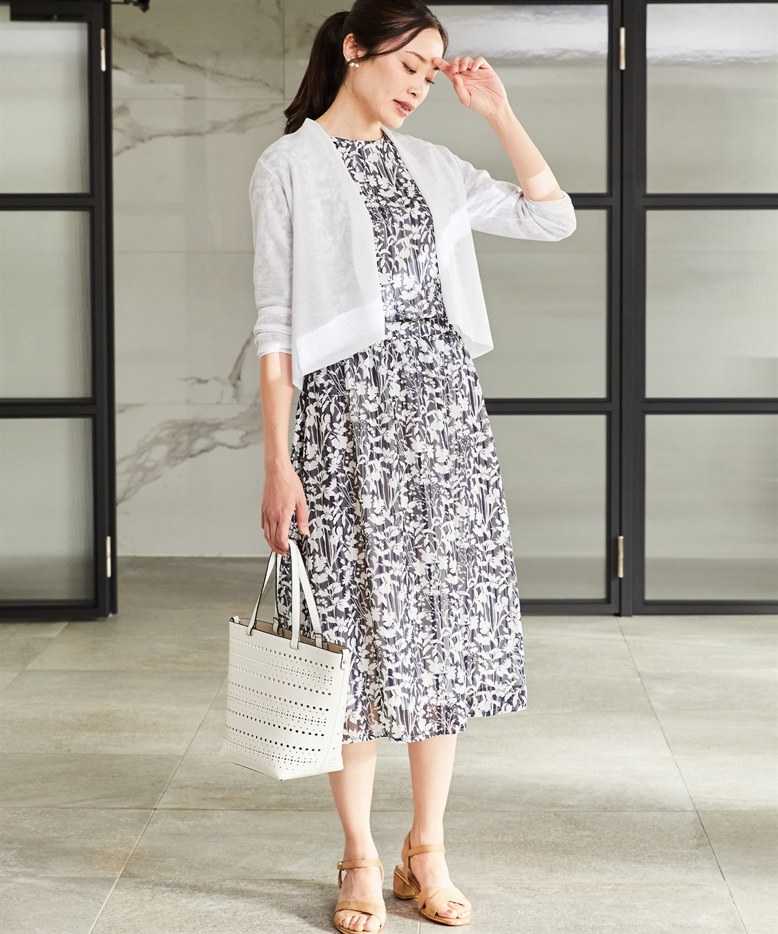 A/C DESIGN BY ALPHA CUBIC リバティプリントプルオーバーブラウス_sub_29