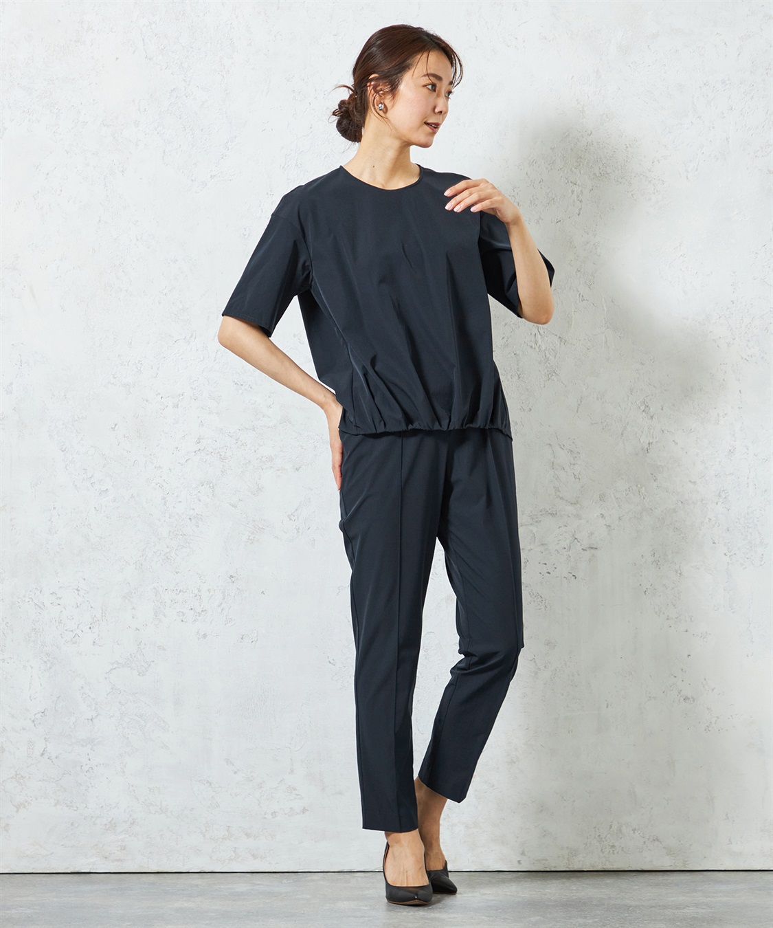 A/C DESIGN BY ALPHA CUBIC 【セットアップ対応】【はっ水・冷感】ラッシュガードブラウス_sub_6