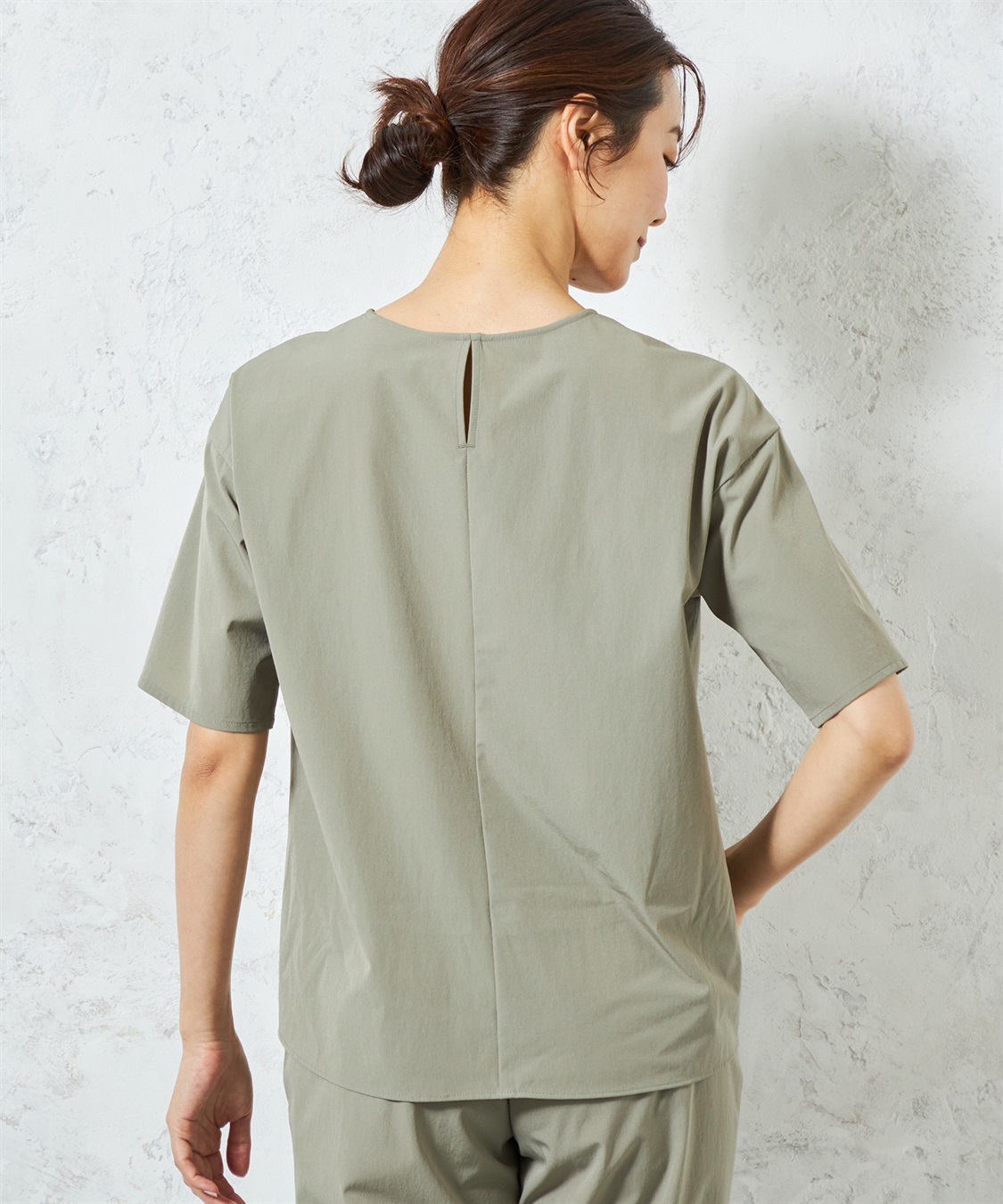 A/C DESIGN BY ALPHA CUBIC 【セットアップ対応】【はっ水・冷感】ラッシュガードブラウス_sub_23