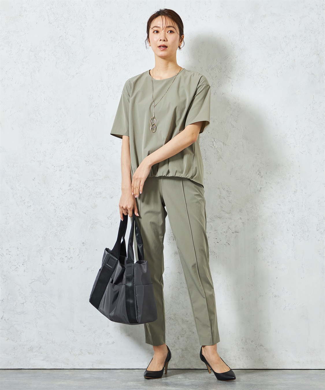 A/C DESIGN BY ALPHA CUBIC 【セットアップ対応】【はっ水・冷感】ラッシュガードブラウス_sub_24