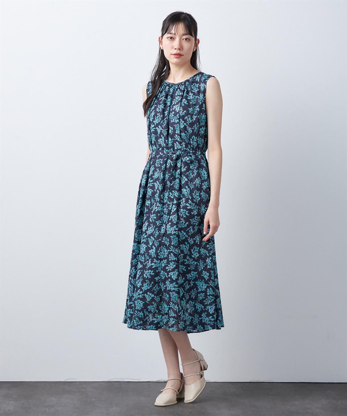 A/C DESIGN BY ALPHA CUBIC カットジャガードワンピース_sub_12