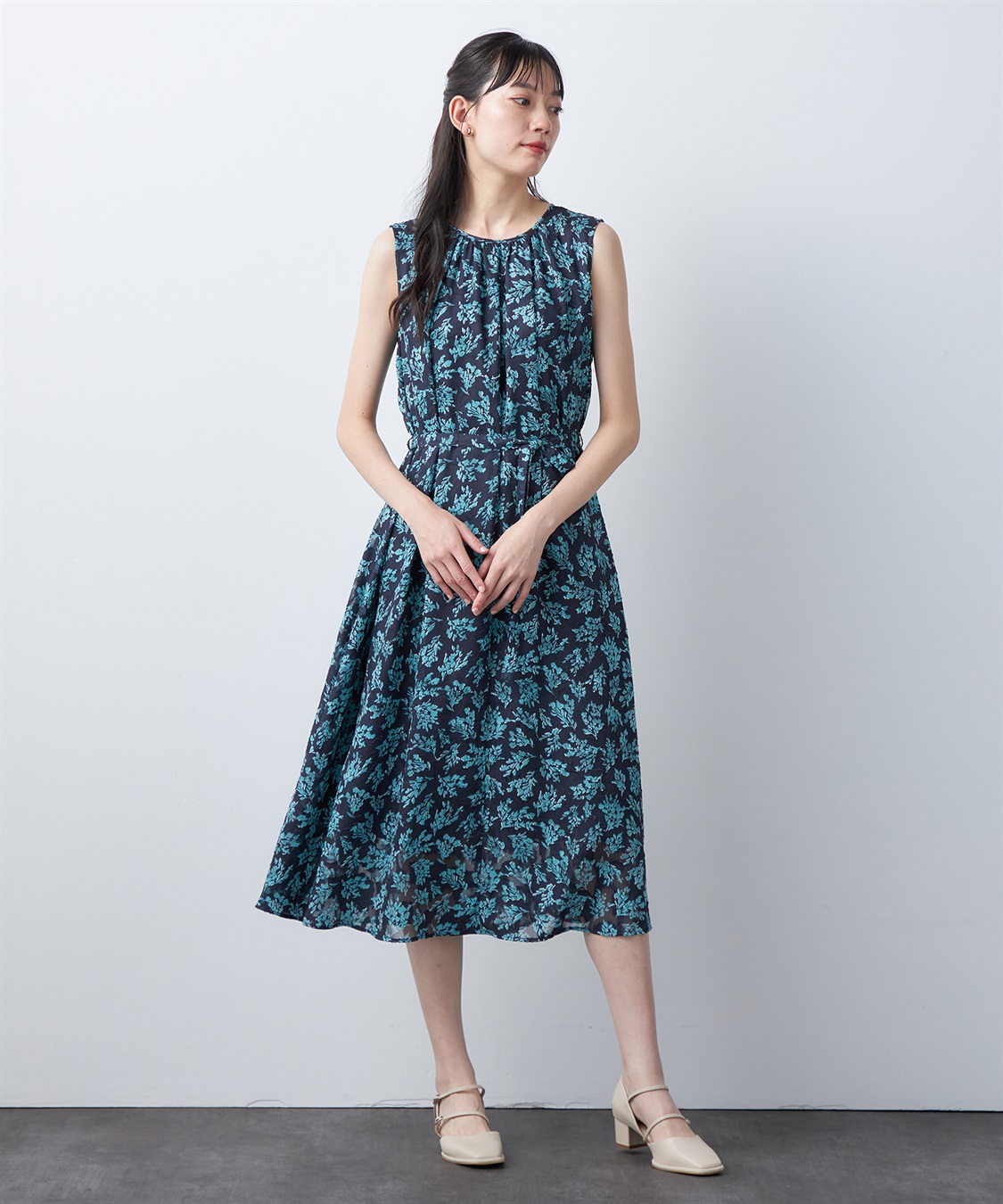 A/C DESIGN BY ALPHA CUBIC カットジャガードワンピース_sub_13