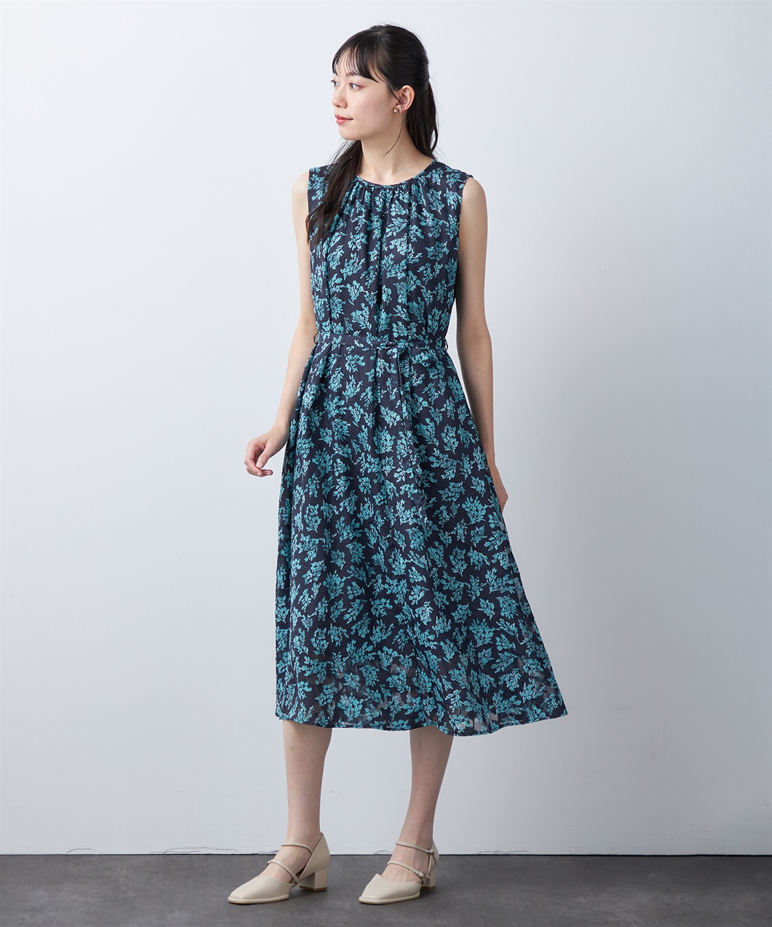 A/C DESIGN BY ALPHA CUBIC カットジャガードワンピース_sub_14