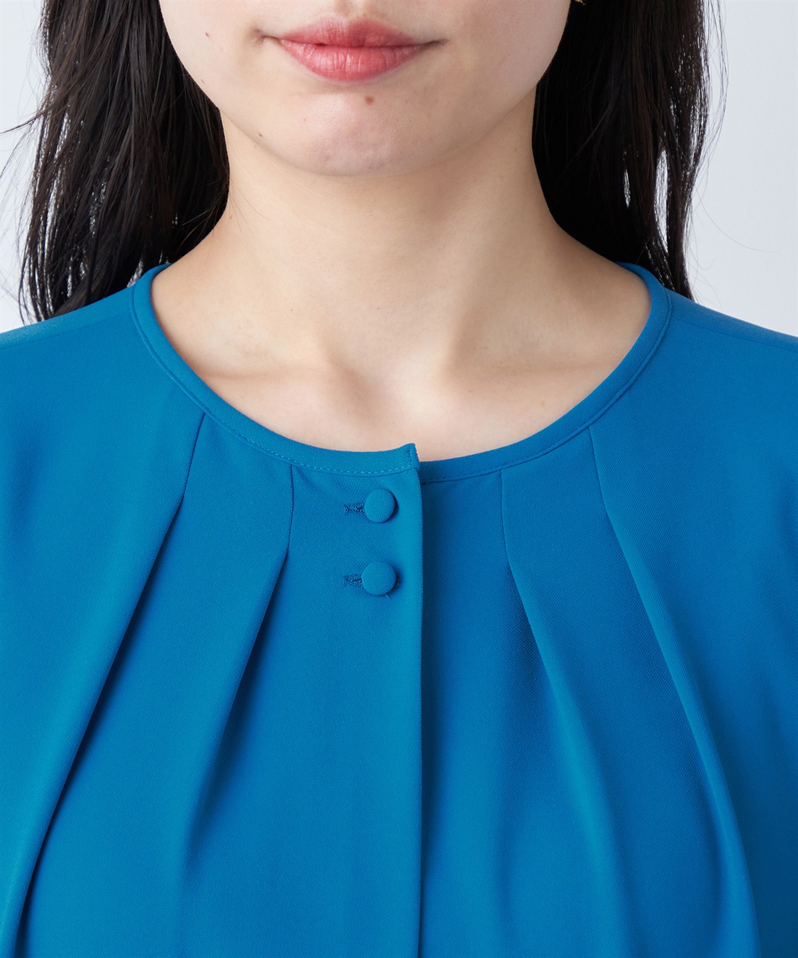 A/C DESIGN BY ALPHA CUBIC 【UVカット・冷感・ウォッシャブル】フロントタックブラウス_sub_9