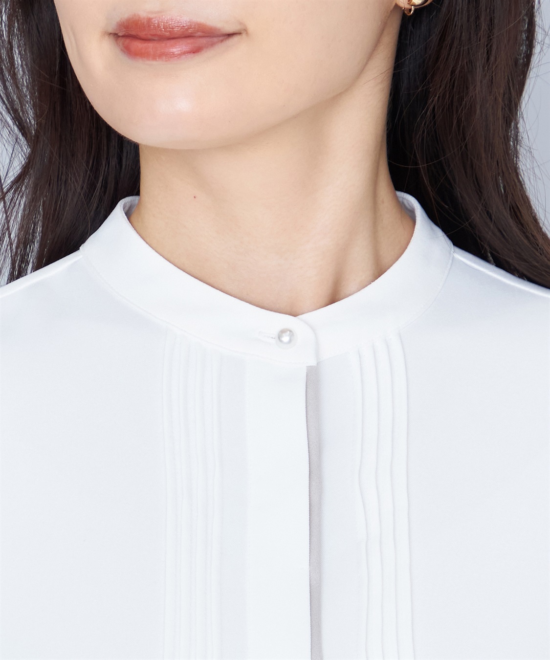 A/C DESIGN BY ALPHA CUBIC タックラインブラウス_sub_3