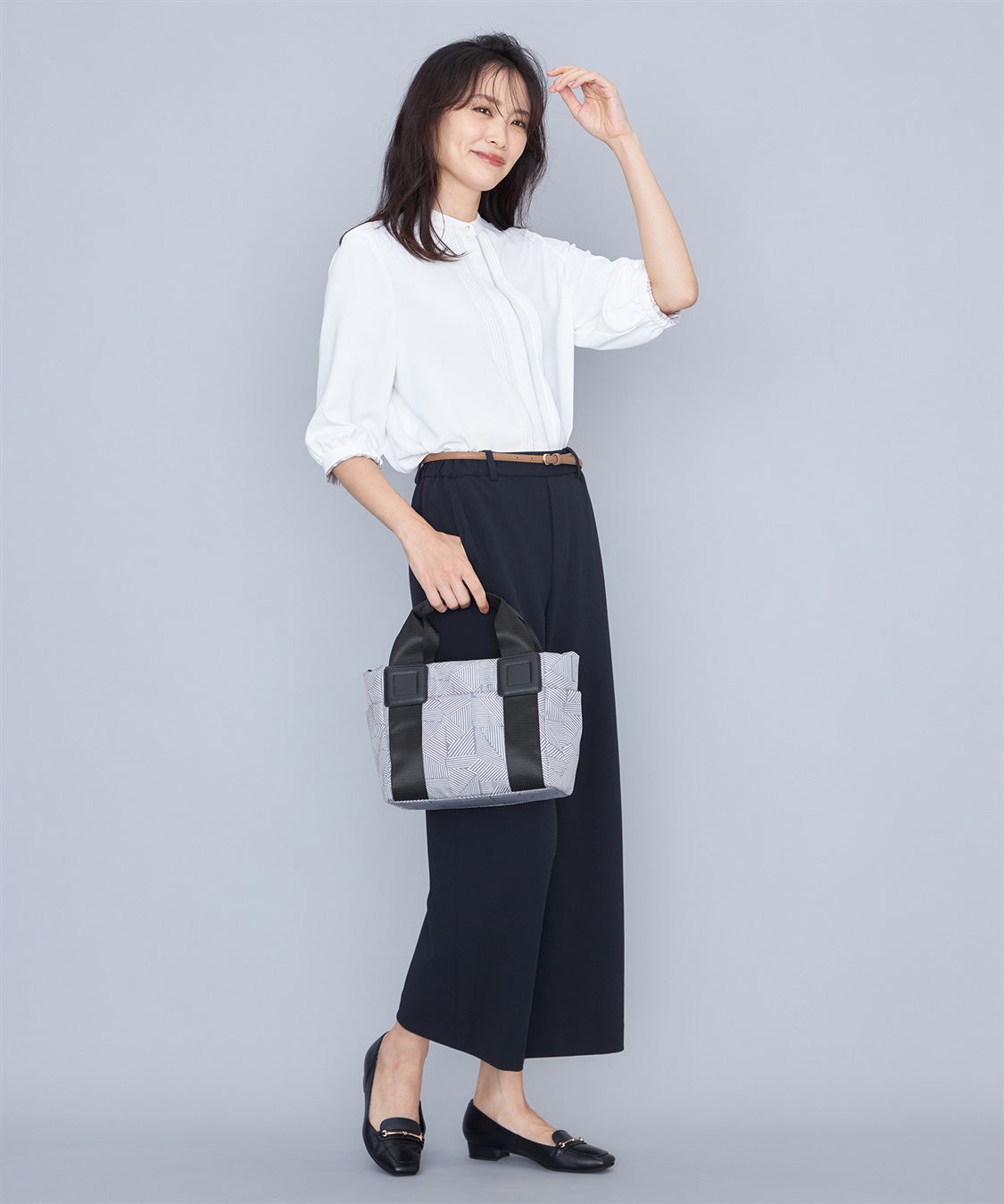 A/C DESIGN BY ALPHA CUBIC タックラインブラウス_sub_11