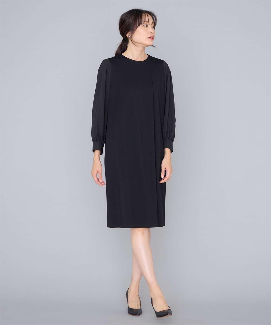 アルファブリック】フロントタックワンピース A/C DESIGN BY ALPHA