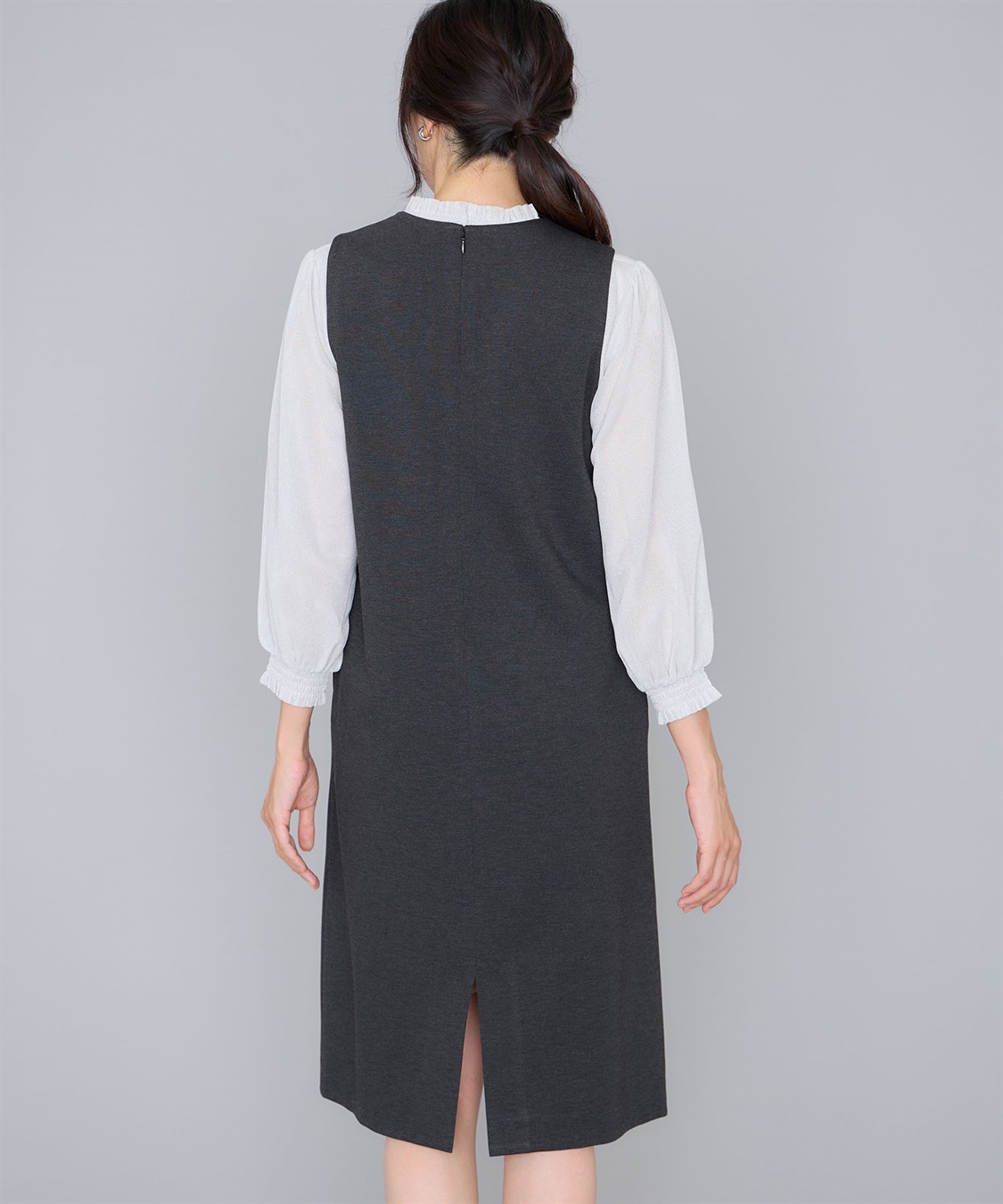 A/C DESIGN BY ALPHA CUBIC 【アルファブリック】ジャンバードレス_sub_3