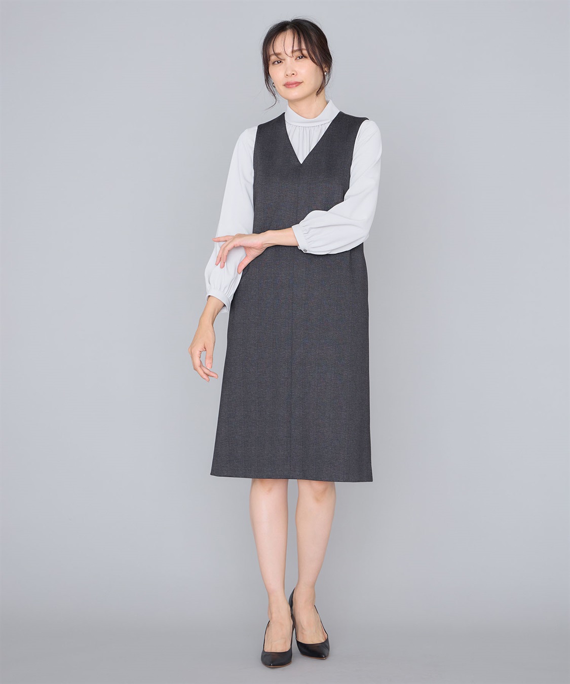 A/C DESIGN BY ALPHA CUBIC 【アルファブリック】ジャンバードレス_sub_19