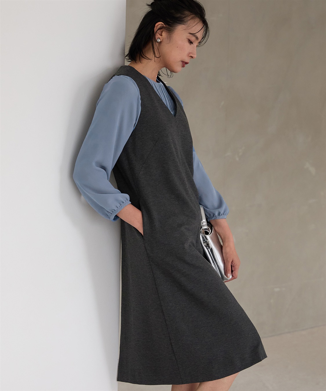 A/C DESIGN BY ALPHA CUBIC 【アルファブリック】ジャンバードレス_sub_21