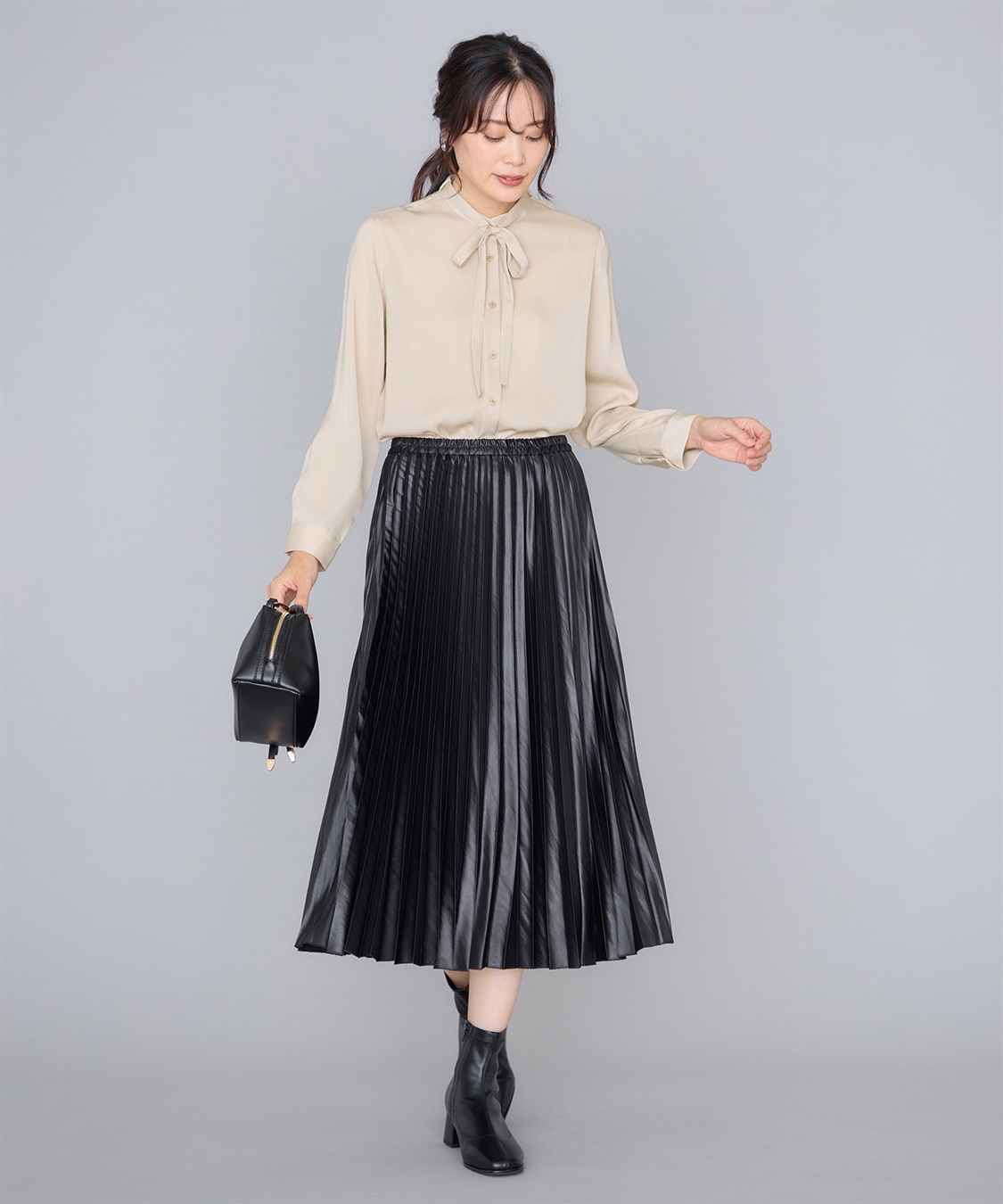 A/C DESIGN BY ALPHA CUBIC ボウタイブラウス_sub_12