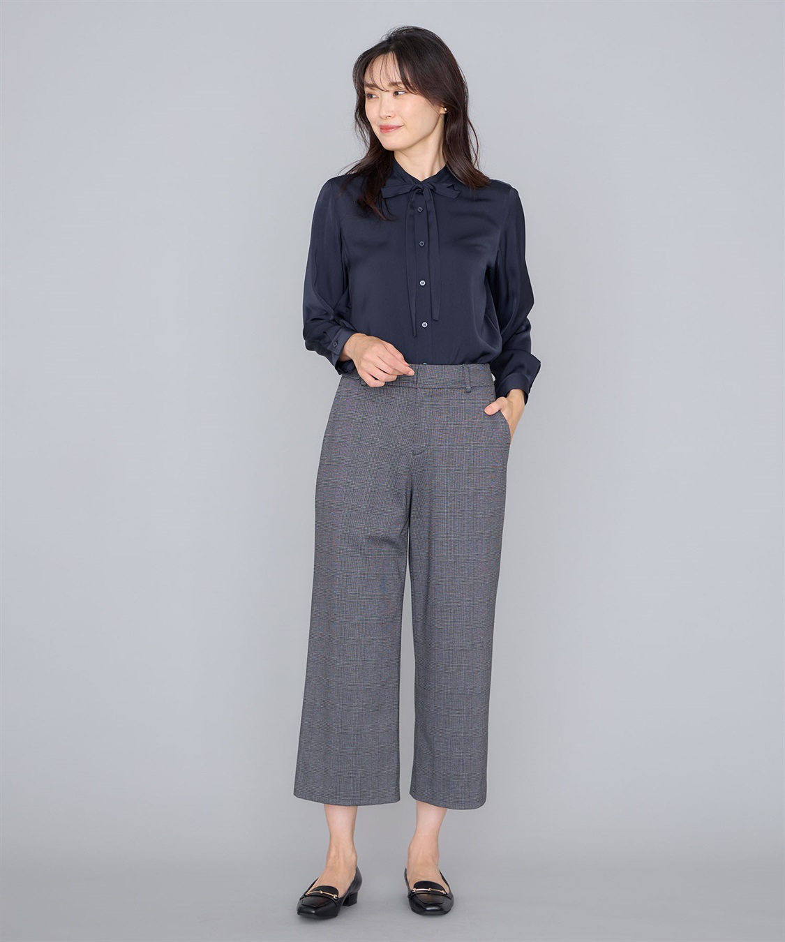 A/C DESIGN BY ALPHA CUBIC ボウタイブラウス_sub_13