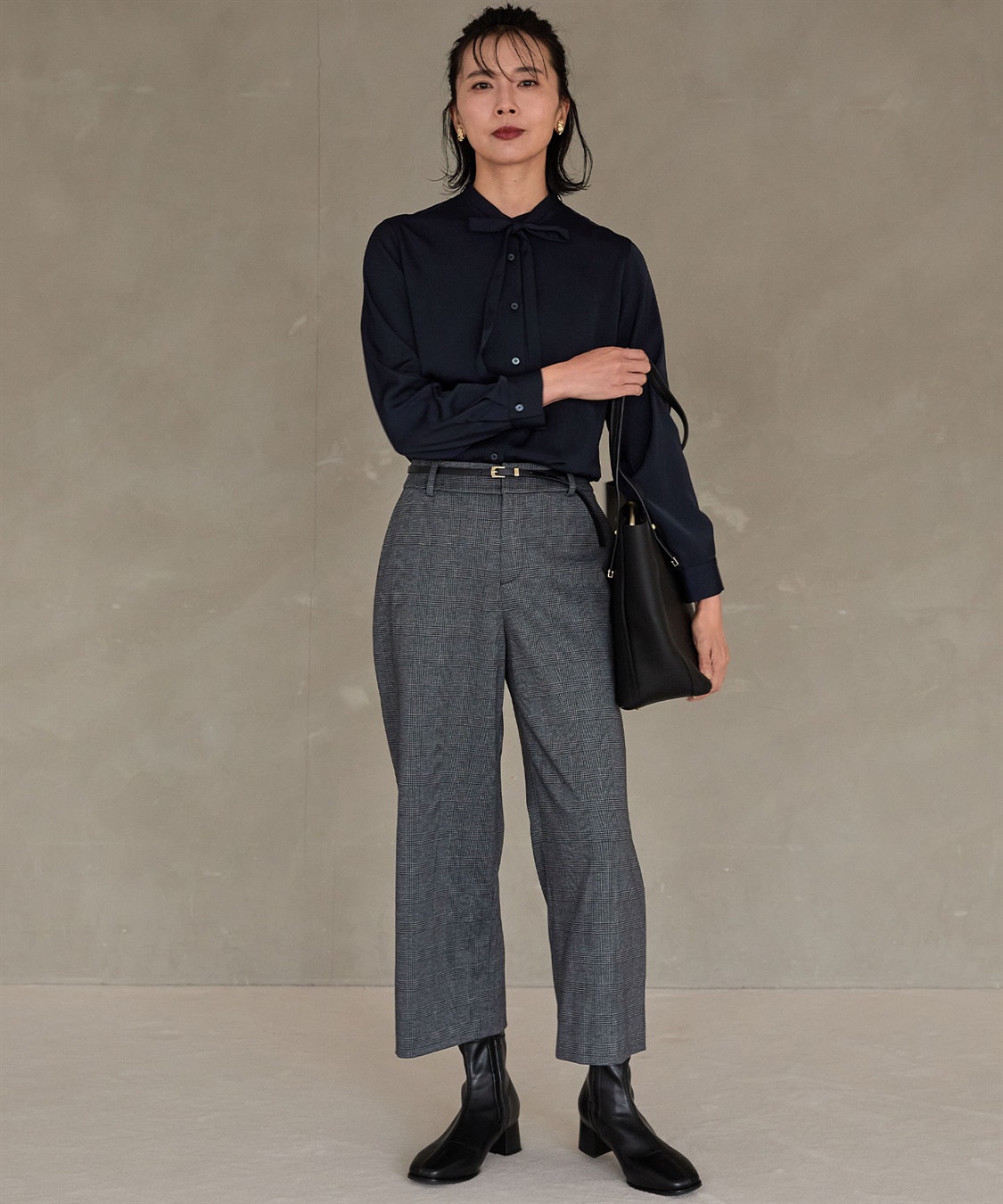 A/C DESIGN BY ALPHA CUBIC ボウタイブラウス_sub_20