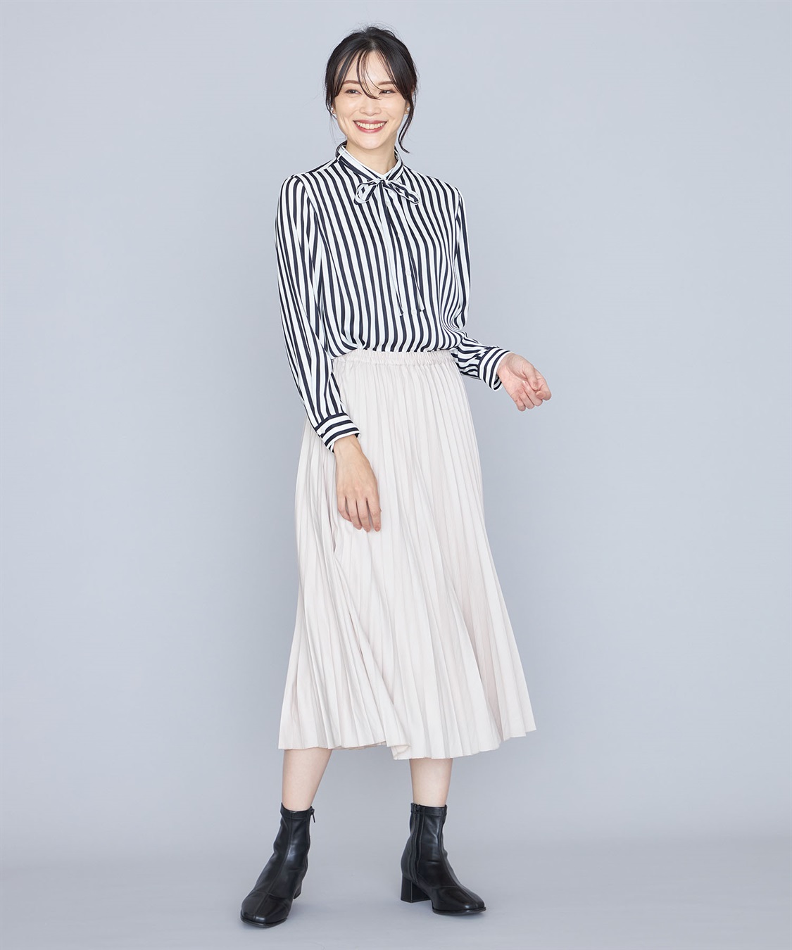 A/C DESIGN BY ALPHA CUBIC ボウタイブラウス_sub_26