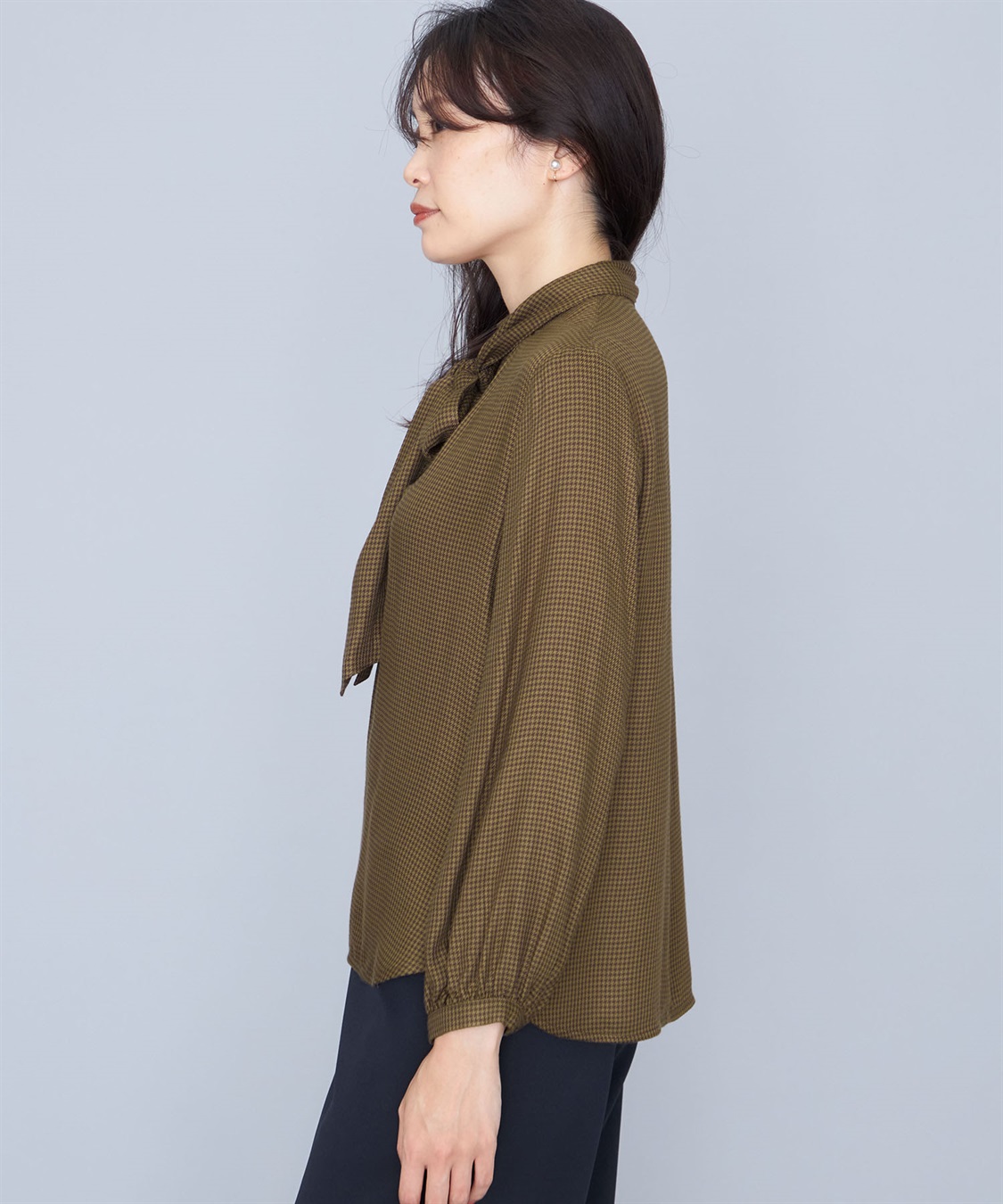 A/C DESIGN BY ALPHA CUBIC ボウタイブラウス_sub_5