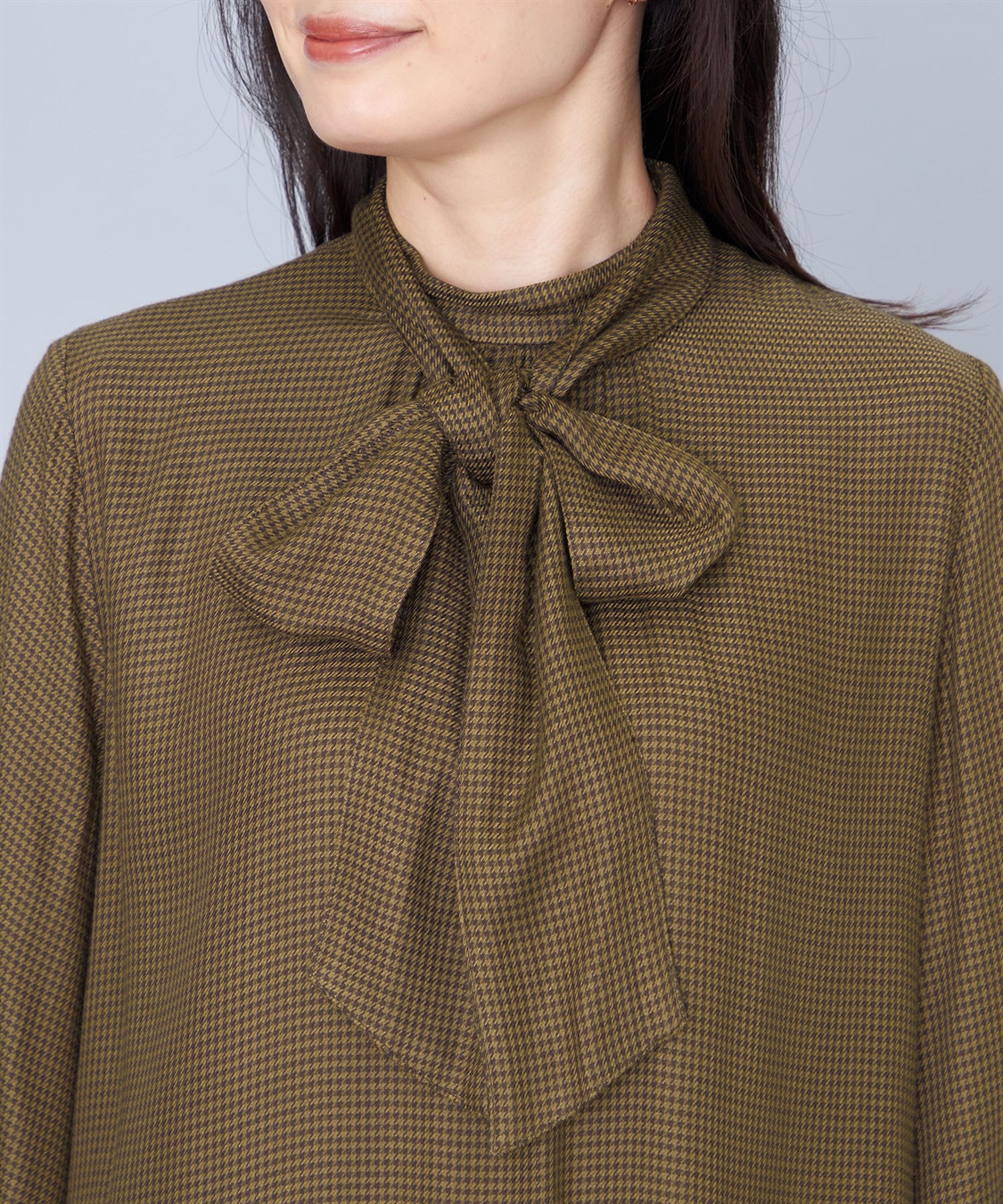 A/C DESIGN BY ALPHA CUBIC ボウタイブラウス_sub_9