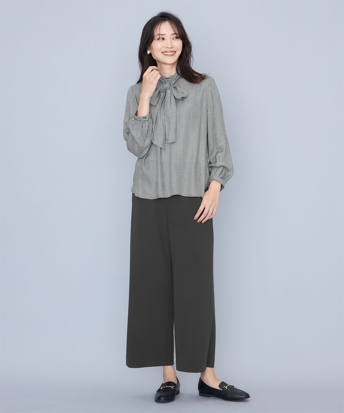 A/C DESIGN BY ALPHA CUBIC ボウタイブラウス_sub_19