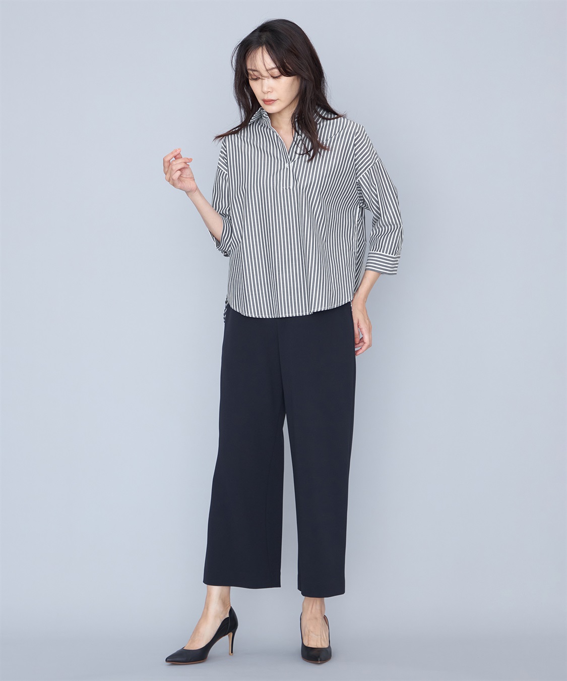 A/C DESIGN BY ALPHA CUBIC スキッパーシャツ_sub_19