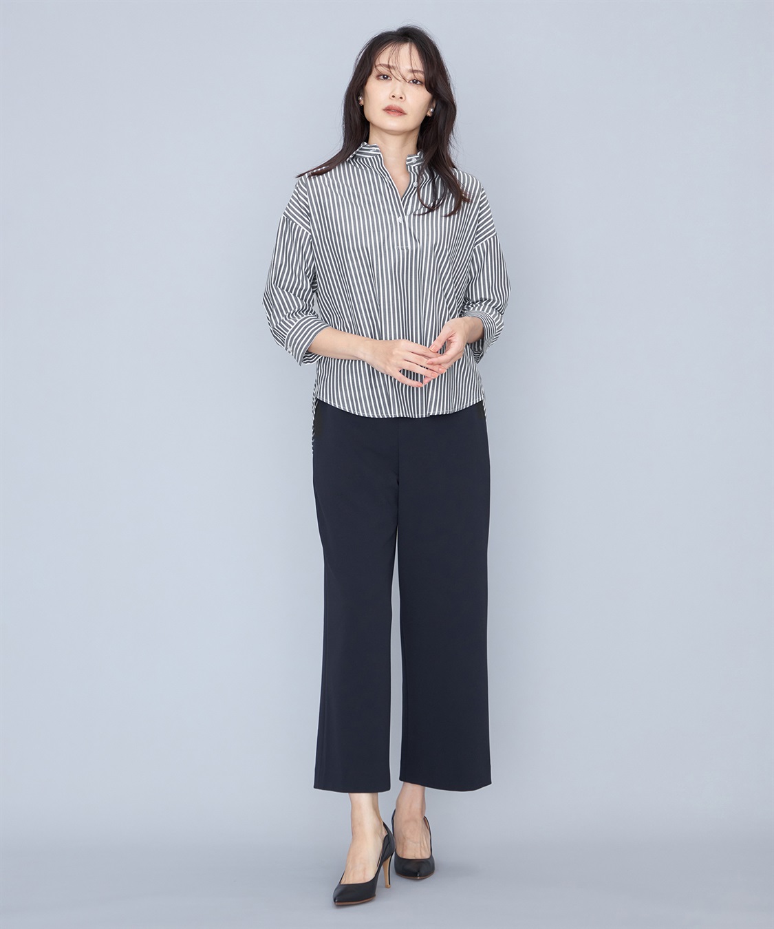 A/C DESIGN BY ALPHA CUBIC スキッパーシャツ_sub_20