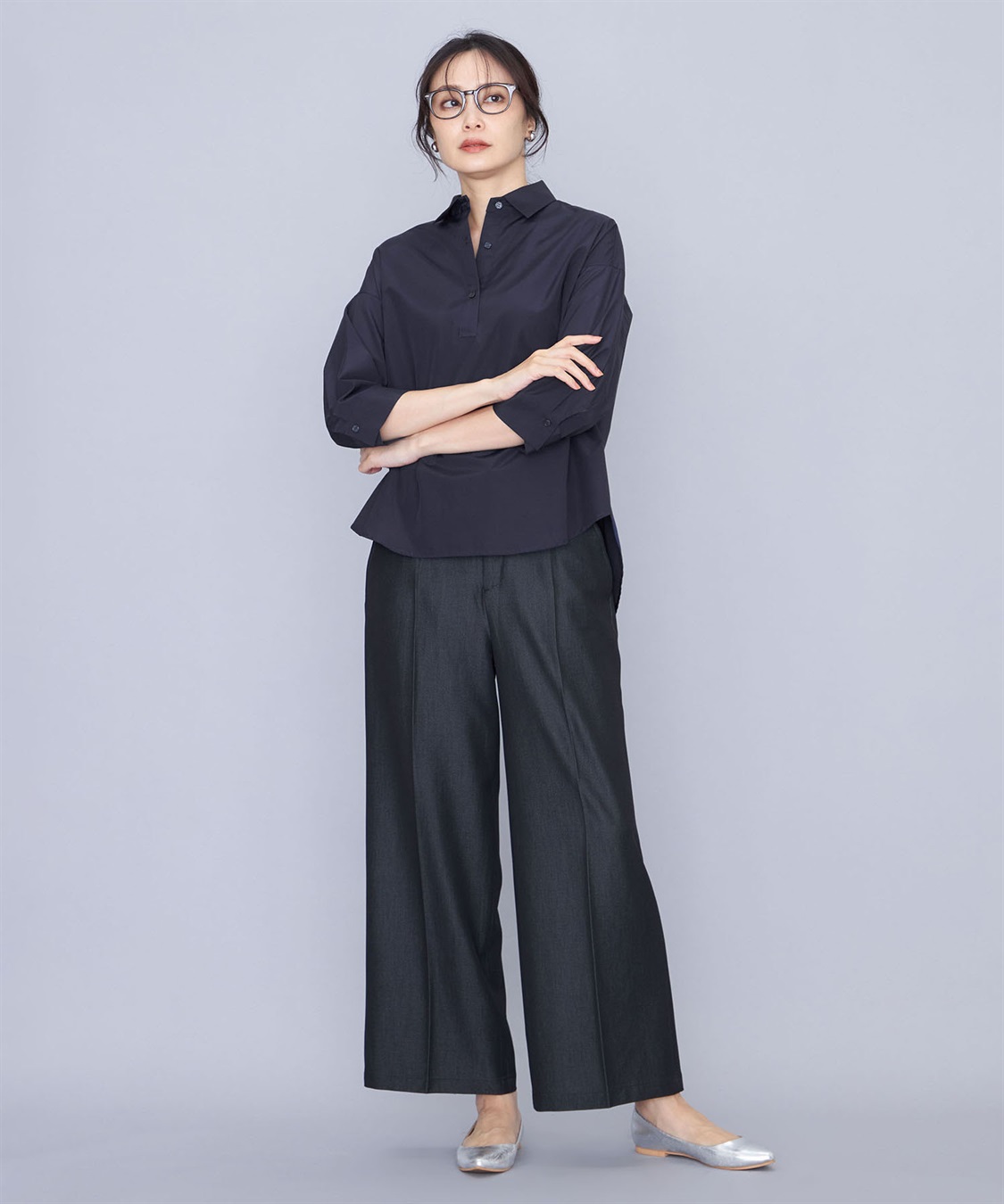 A/C DESIGN BY ALPHA CUBIC スキッパーシャツ_sub_21