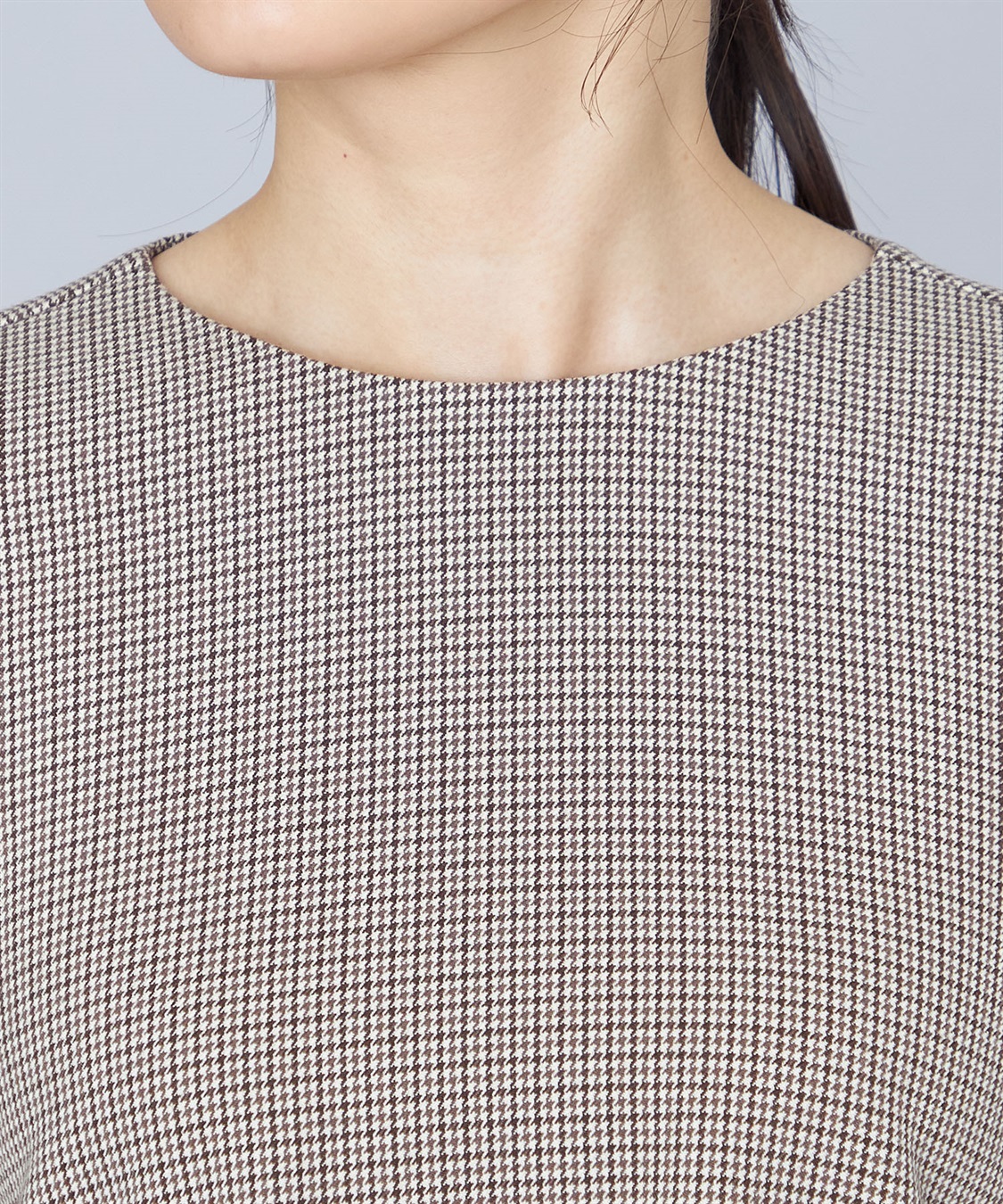 A/C DESIGN BY ALPHA CUBIC ローズ加工Tブラウス_sub_4