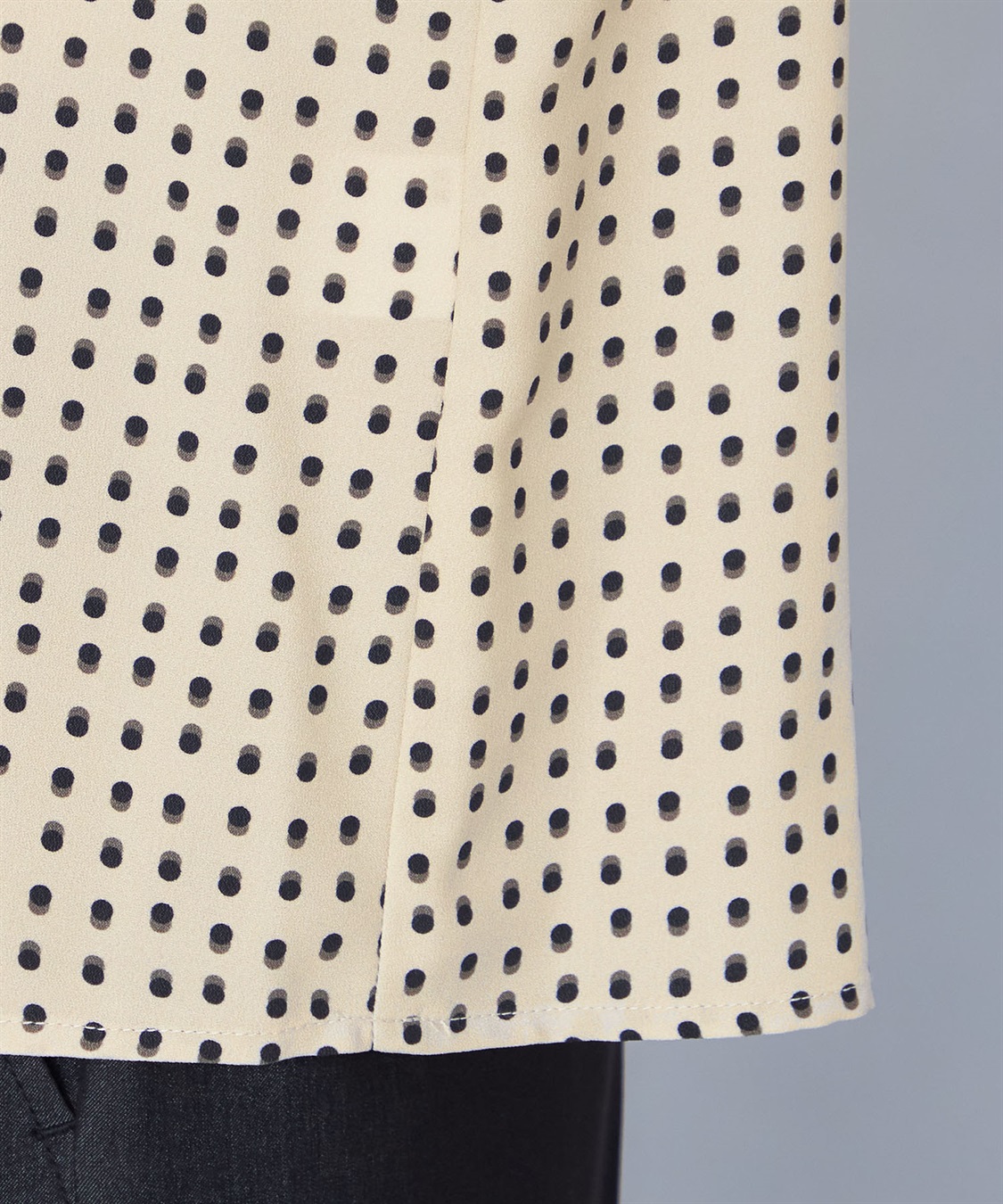 A/C DESIGN BY ALPHA CUBIC ドットプリントブラウス_sub_10