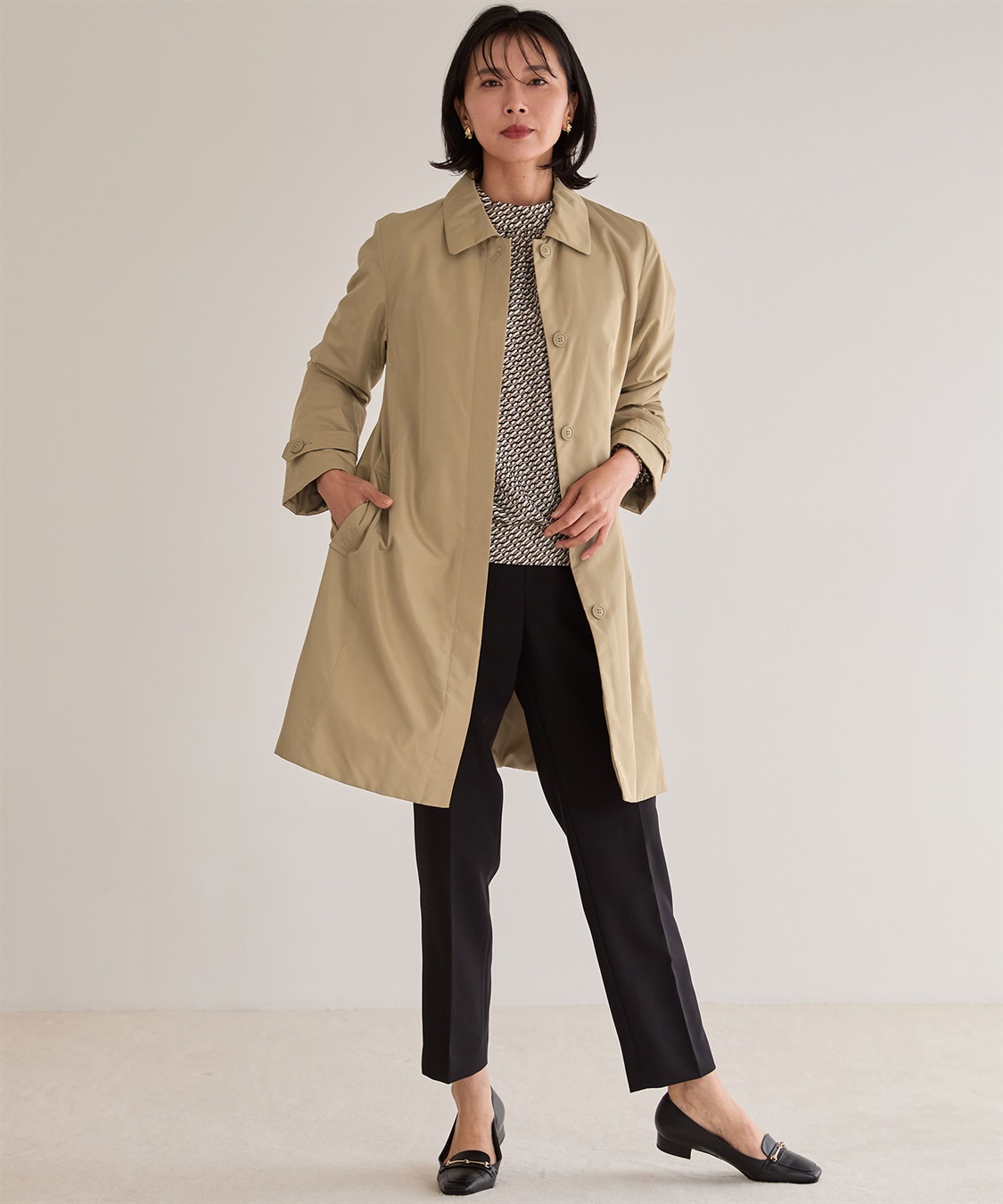 A/C DESIGN BY ALPHA CUBIC プリントブラウス_sub_16