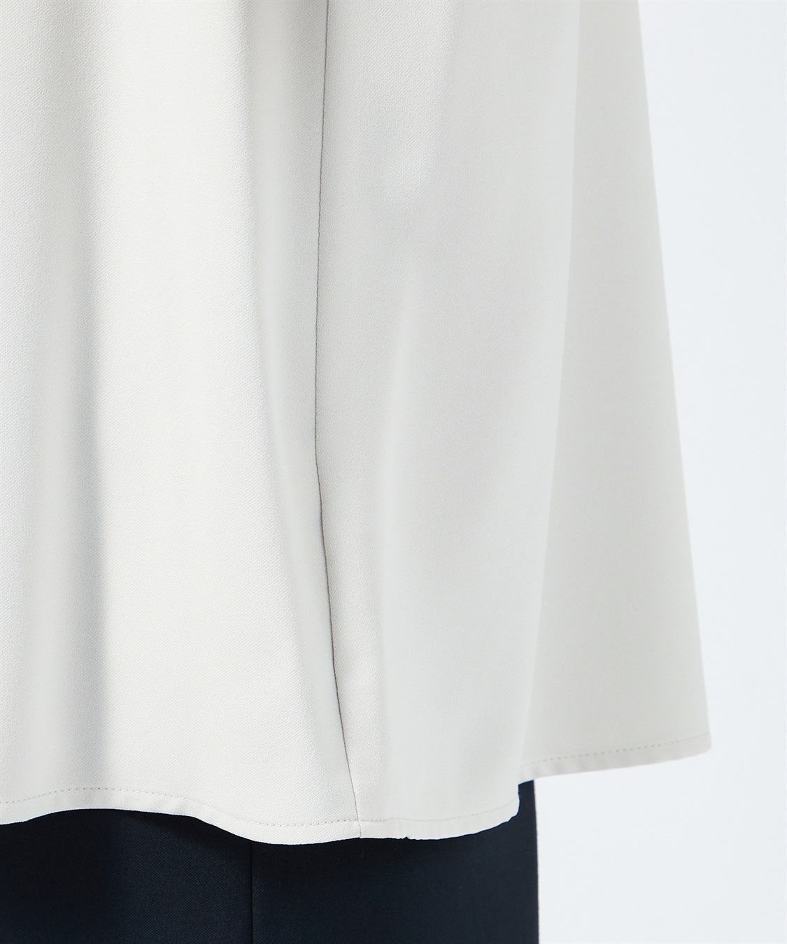 A/C DESIGN BY ALPHA CUBIC タックブラウス_sub_5