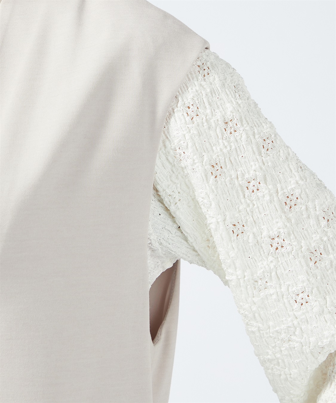 A/C DESIGN BY ALPHA CUBIC Vネックジャンパースカート【美モーションシリーズ】_sub_6