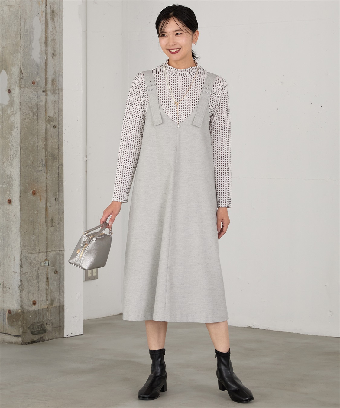 A/C DESIGN BY ALPHA CUBIC バックルジャンパースカート_sub_18