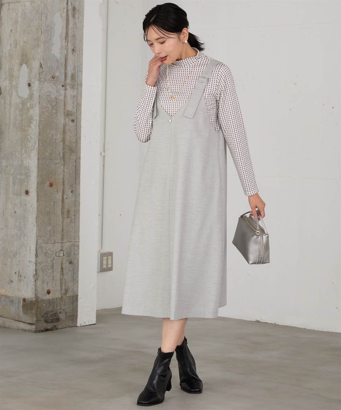 A/C DESIGN BY ALPHA CUBIC バックルジャンパースカート_sub_19