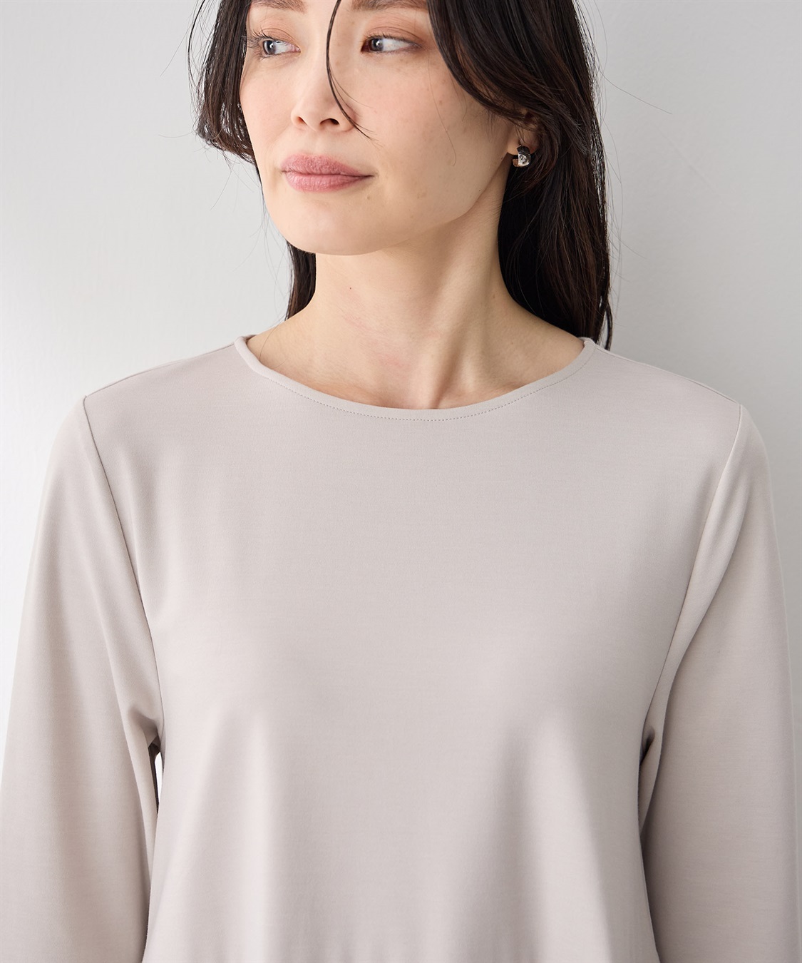 A/C DESIGN BY ALPHA CUBIC ストレッチタックワンピース【美モーションシリーズ】_sub_11