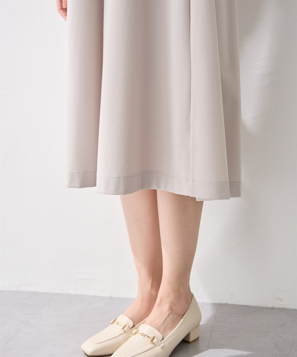 A/C DESIGN BY ALPHA CUBIC ストレッチタックワンピース【美モーションシリーズ】_sub_15