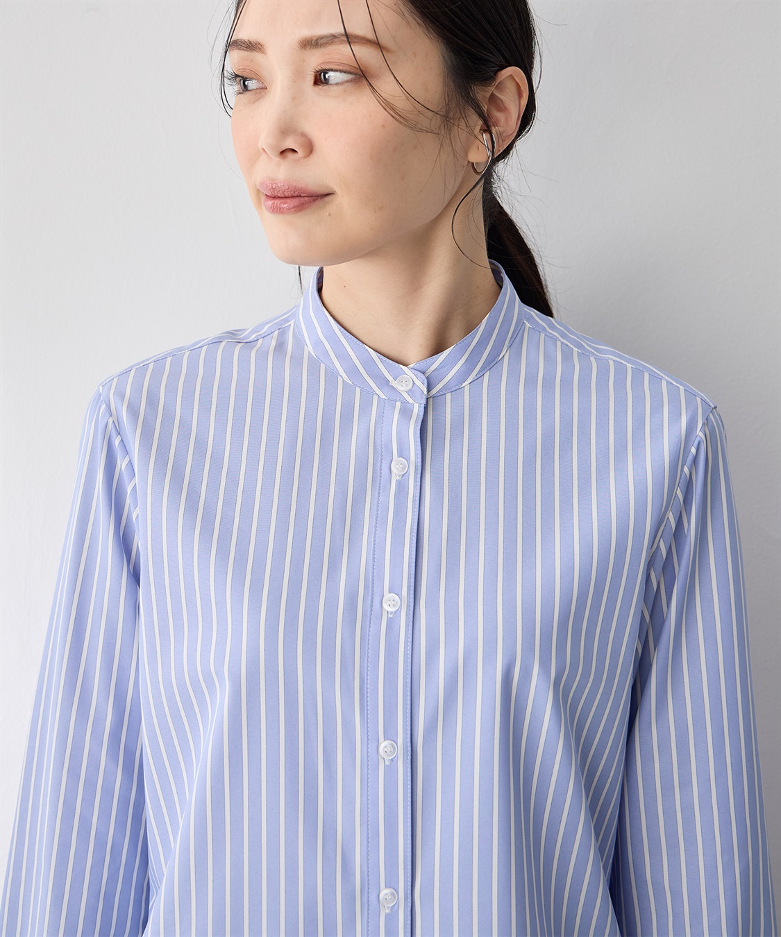 A/C DESIGN BY ALPHA CUBIC スタンドカラーシャツ_sub_13